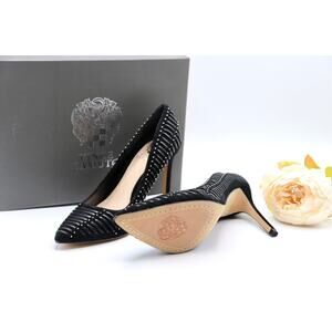 NEW Vince Camuto Pump Narissa Suede Studded size 6.5